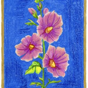 Product Image: Hollyhocks Card