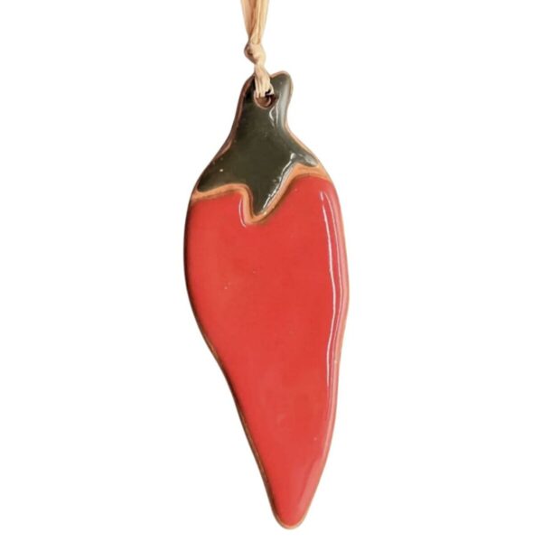 Product Image: Red Chile Clay Ornament