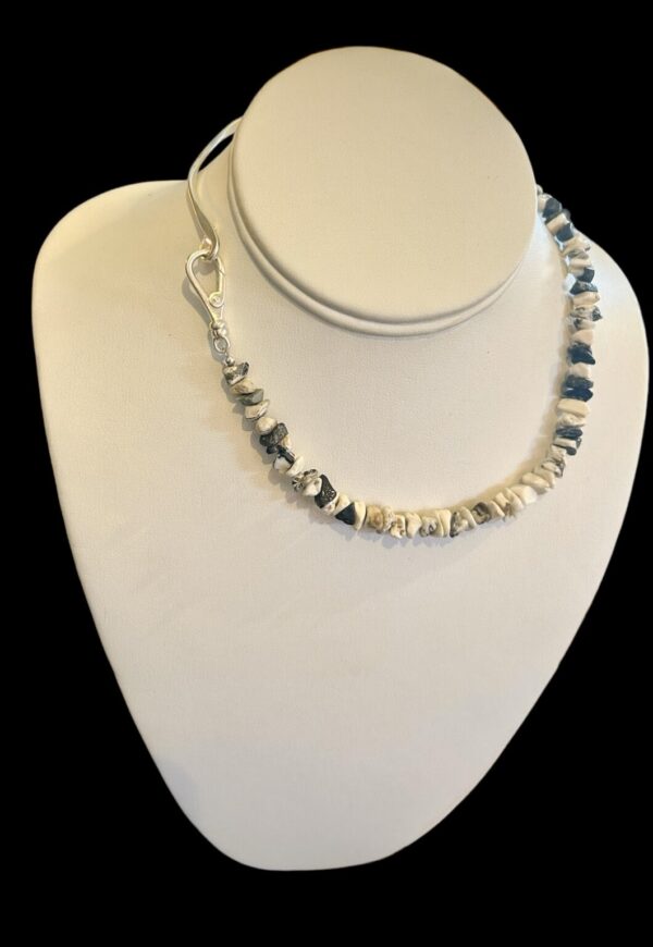 Product Image: White Buffalo Sterling Necklace