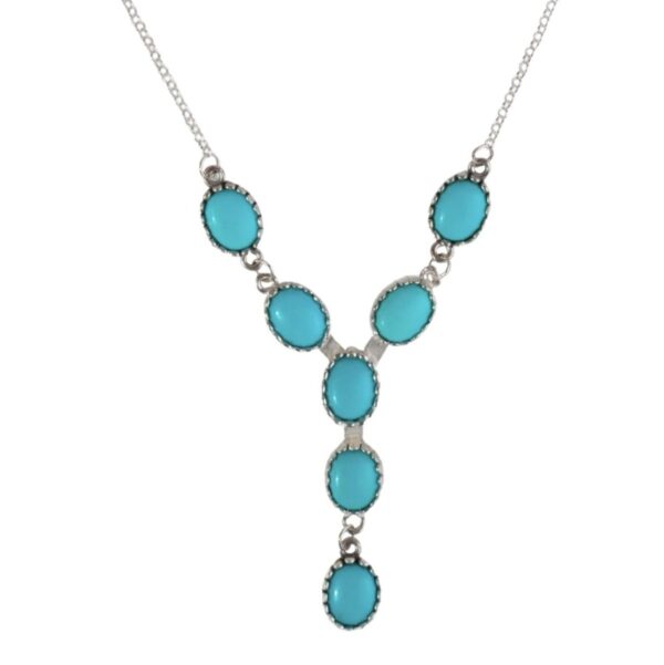 Product Image: Turquoise Y Necklace