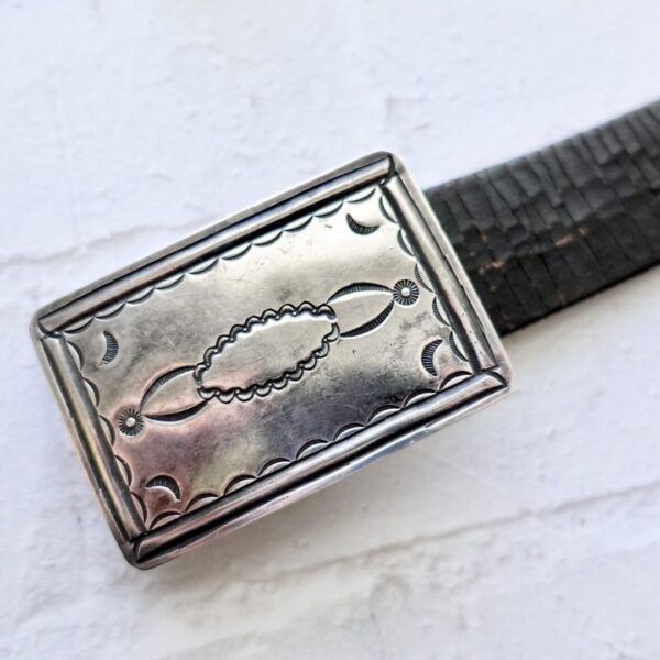 Product Image: Old Navajo Chiseled Belt Buckle