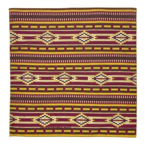 Product Image: 1990’S HAVAHANK MADE IN USA TRIBAL DESIGN COLORFAST BANDANA