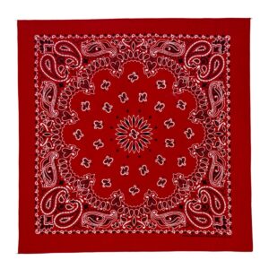 Product Image: 1990’S HAVAHANK MADE IN USA RED COLORFAST BANDANA