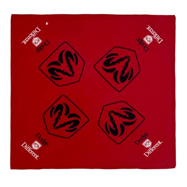 Product Image: 1990’S DODGE MADE IN USA RED COLORFAST BANDANA