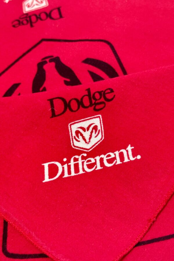 Product Image: 1990’S DODGE MADE IN USA RED COLORFAST BANDANA