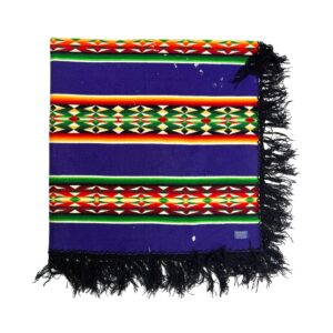 Product Image: 1980’S PENDLETON BEAVER STATE MADE IN USA FRINGE WOOL 65” X 65” BLANKET