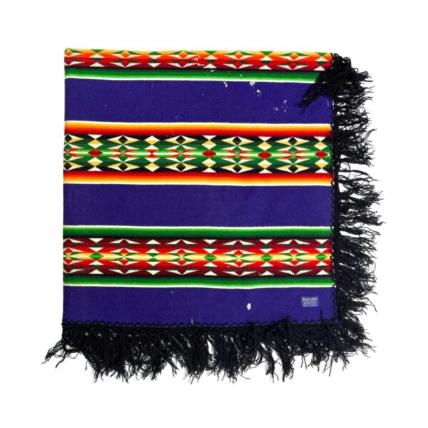 Product Image: 1980’S PENDLETON BEAVER STATE MADE IN USA FRINGE WOOL 65” X 65” BLANKET