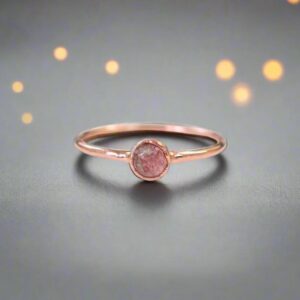 Product Image: Strawberry Quartz Ring | Copper