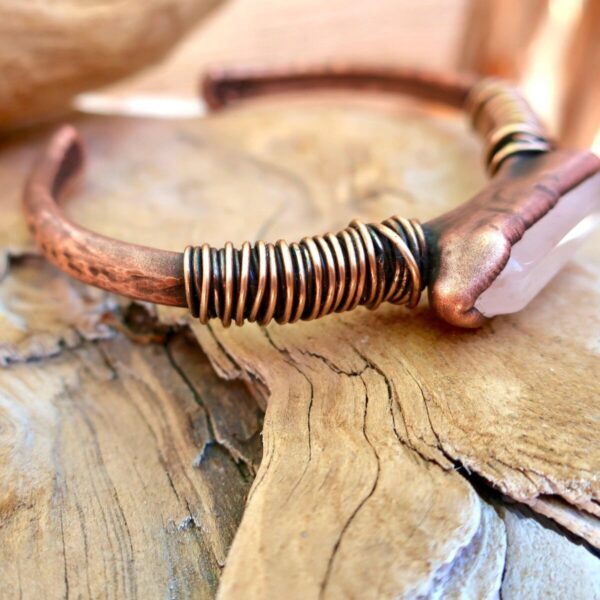 Product Image: Quartz Master Healer Bracelet | Copper