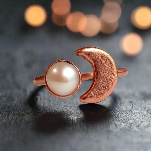 Product Image: Pearl Eclipse Ring | Copper