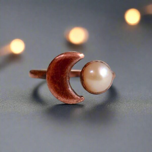 Product Image: Pearl Eclipse Ring | Copper