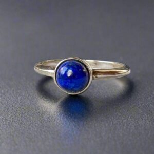 Product Image: Lapis Lazuli Ring | Sterling Silver | Size 7