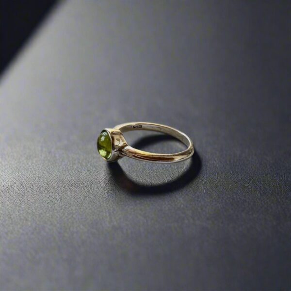 Product Image: Peridot Ring | Sterling Silver | Size 6