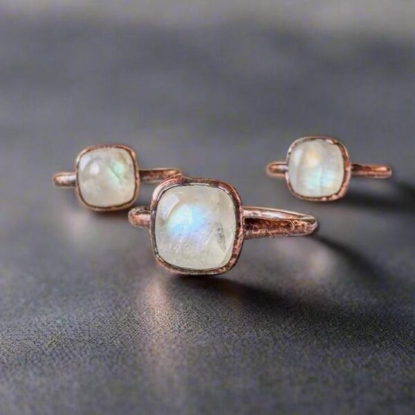 Product Image: Moonstone Ring | Copper