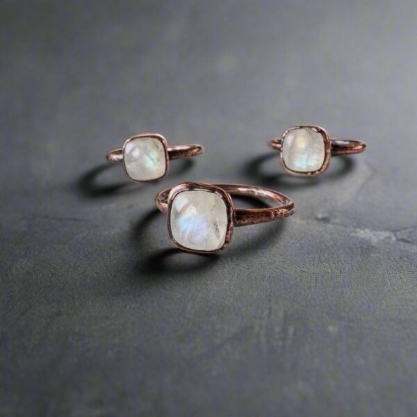 Product Image: Moonstone Ring | Copper