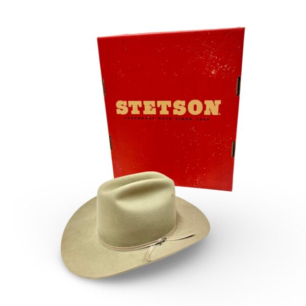 Product Image: 1970’S STETSON UNION MADE IN USA SILVERBELLY FUR WOOL FELT COWBOY HAT 6 7/8