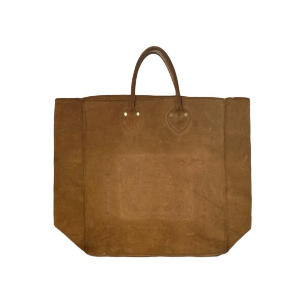 Product Image: 1970’S THRASHED SUEDE LEATHER MADE IN USA TOTE BAG