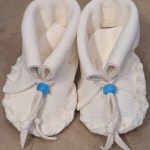 Product Image: Baby Moccasins White