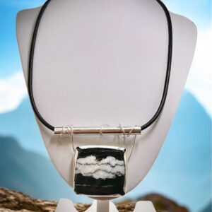 Product Image: White Buffalo Sterling Pendant