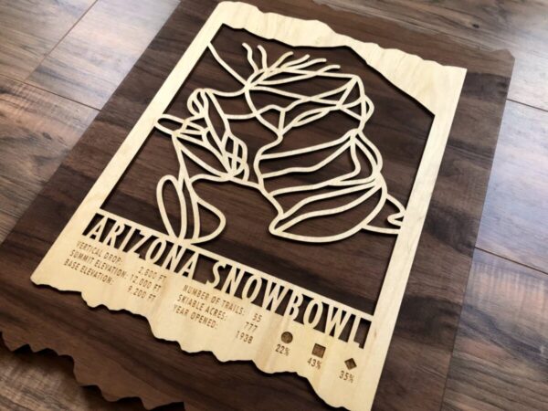 Product Image: Arizona Snowbowl Trail Map