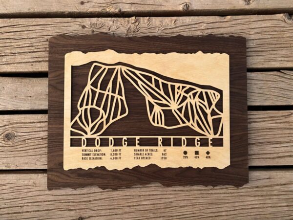 Product Image: Dodge Ridge Trail Map