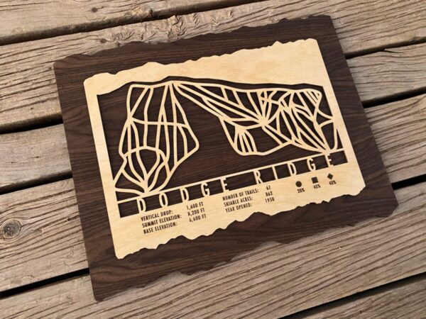 Product Image: Dodge Ridge Trail Map