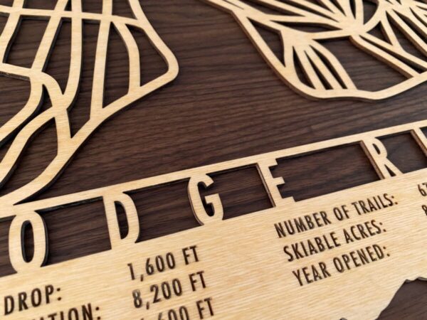 Product Image: Dodge Ridge Trail Map