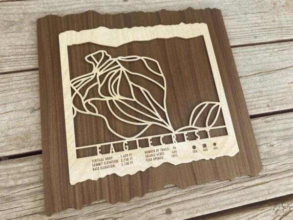 Product Image: Eaglecrest Ski Trail Map