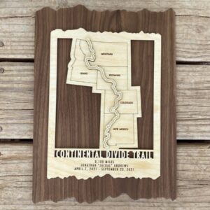 Product Image: Continental Divide Trail Map – Gift for Hikers