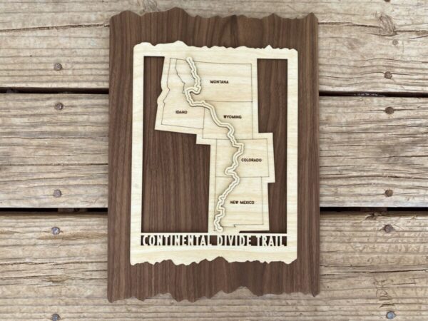 Product Image: Continental Divide Trail Map – Gift for Hikers