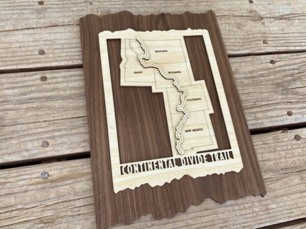 Product Image: Continental Divide Trail Map – Gift for Hikers