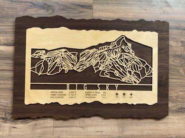 Product Image: Big Sky Trail Map