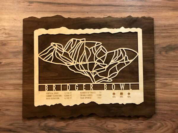 Product Image: Bridger Bowl Trail Map