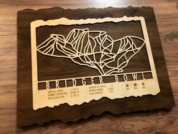 Product Image: Bridger Bowl Trail Map