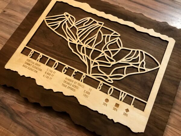 Product Image: Bridger Bowl Trail Map