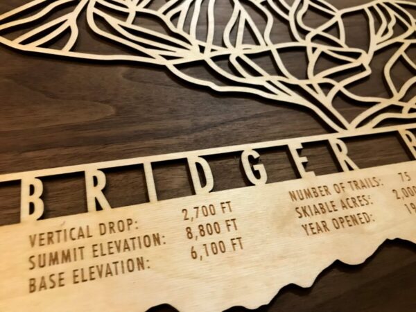 Product Image: Bridger Bowl Trail Map