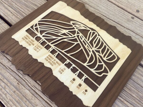 Product Image: China Peak Ski Trail Map