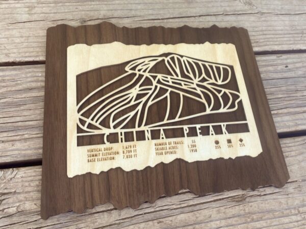 Product Image: China Peak Ski Trail Map