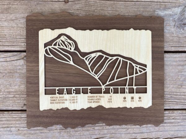 Product Image: Eagle Point Ski Trail Map