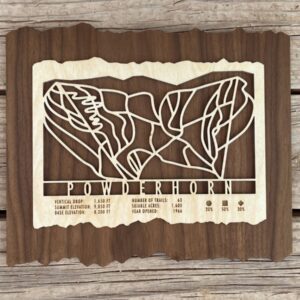 Product Image: Powderhorn Ski Trail Map