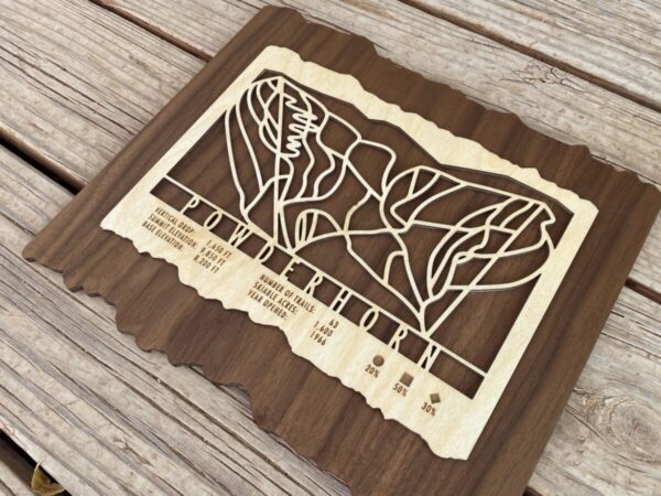 Product Image: Powderhorn Ski Trail Map