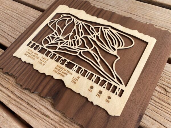 Product Image: Red Lodge Mountain Map