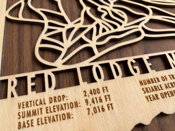 Product Image: Red Lodge Mountain Map