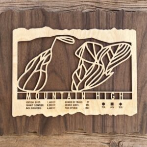 Product Image: Mountain High Trail Map