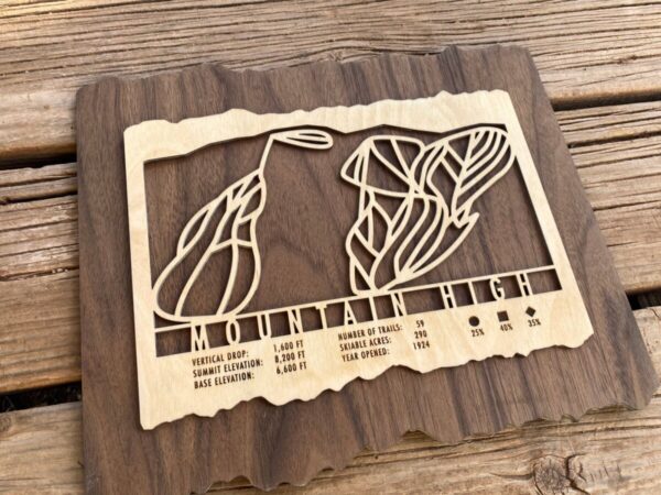 Product Image: Mountain High Trail Map