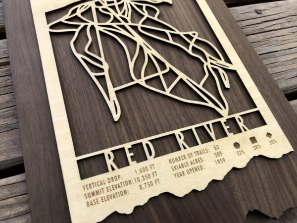 Product Image: Red River Ski Map