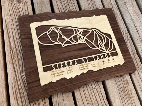 Product Image: Sierra at Tahoe Trail Map