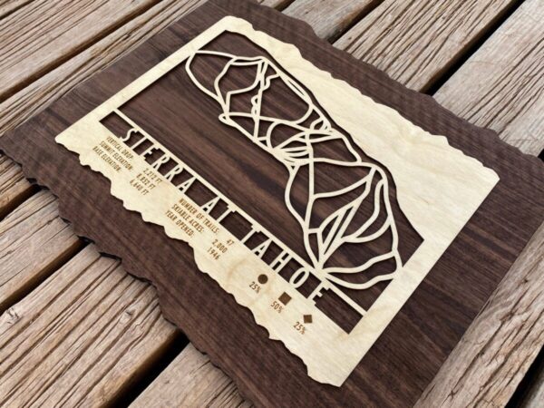 Product Image: Sierra at Tahoe Trail Map