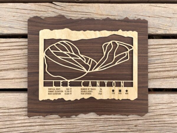 Product Image: Lee Canyon Trail Map