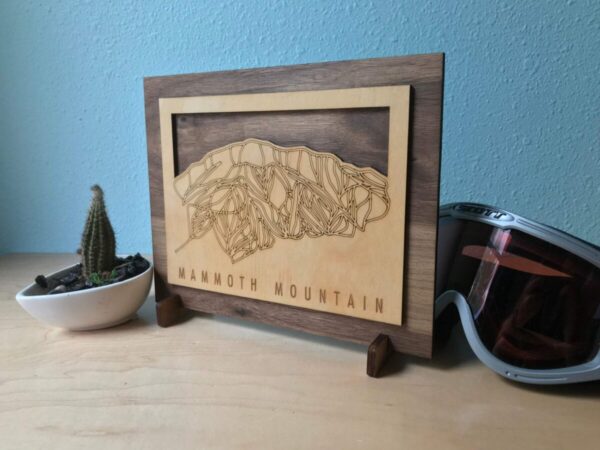 Product Image: Small Mammoth Mountain Trail Map